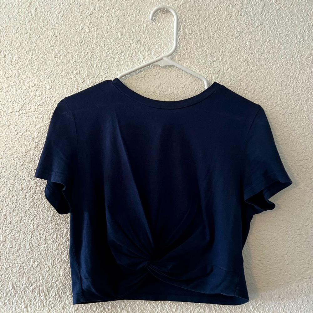 forever 21 twisted crop top